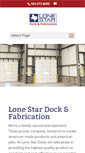 Mobile Screenshot of lonestardock.com